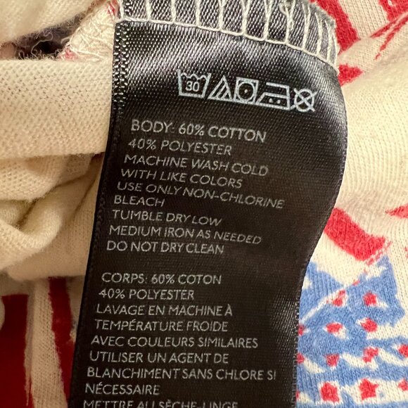 Urban Outfitters U.S. flag baby T-shirt (size small) - Picture 5 of 5